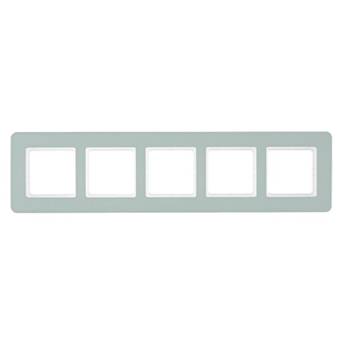 Рамка горизонтальная 5-я Berker Q.7 зеленый базальт