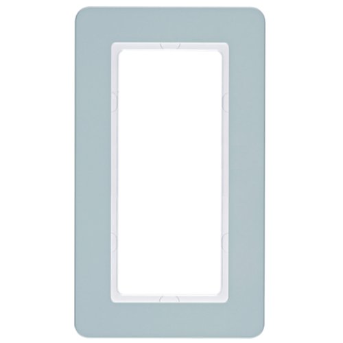 Рамка горизонтальная 1-я с большим отверстием Berker Q.7 синяя галька