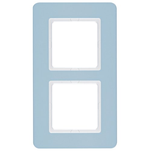 Рамка вертикальная 2-я Berker Q.7 лунный камень