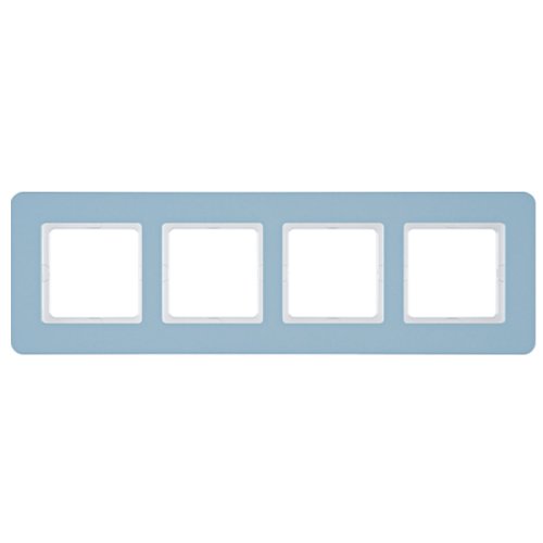 Рамка горизонтальная 4-я Berker Q.7 лунный камень