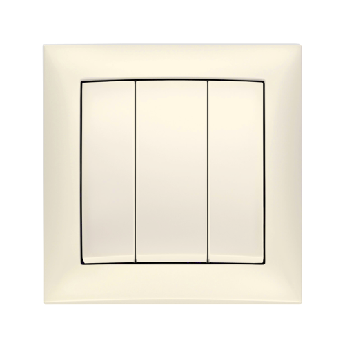 Вимикач 3-клавішний Berker S.1 білий