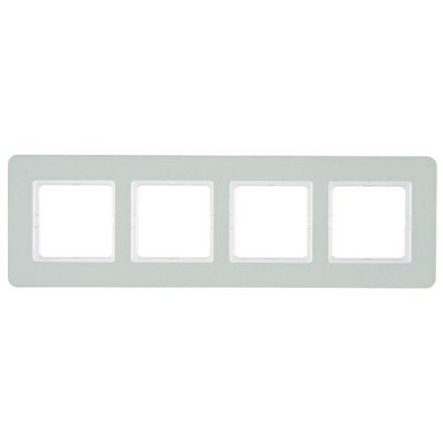 Рамка горизонтальная 4-я Berker Q.7 минеральная мята