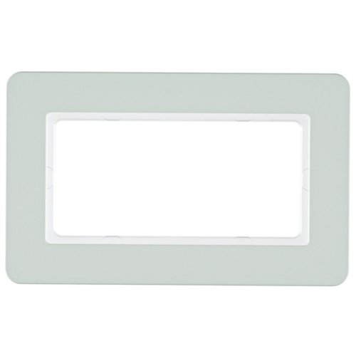 Рамка горизонтальная 1-я с большим отверстием Berker Q.7 минеральная мята