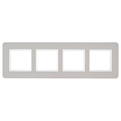 Рамка горизонтальная 4-я Berker Q.7 коричневый песок