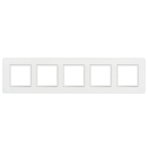 Рамка горизонтальная 5-я Berker Q.7 полярная белизна