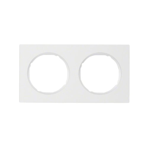 Рамка горизонтальна 2-м Berker R.3 полярна білизна