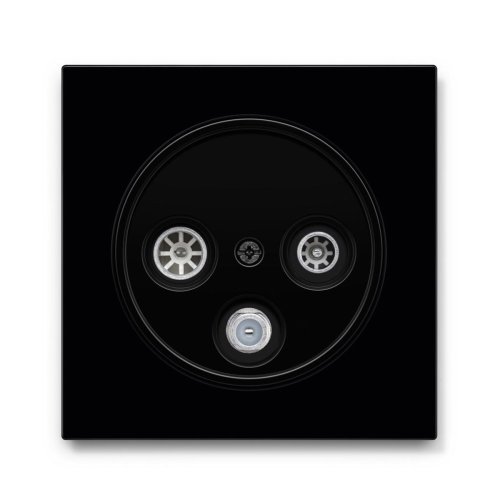 Телевізійна розетка кінцева Berker R.3 чорний