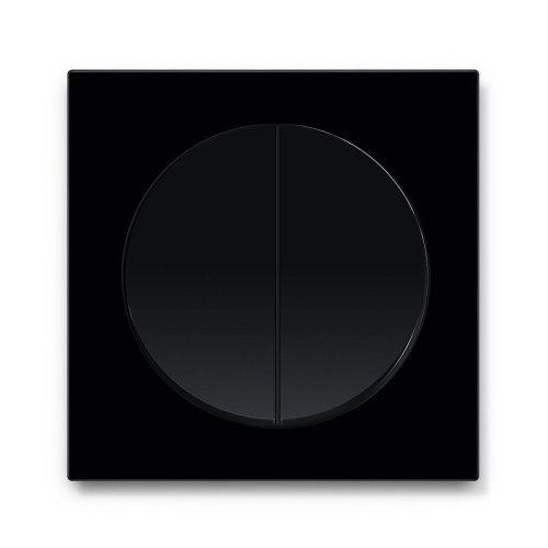 Кнопка 2-кл Berker R.3 чёрный