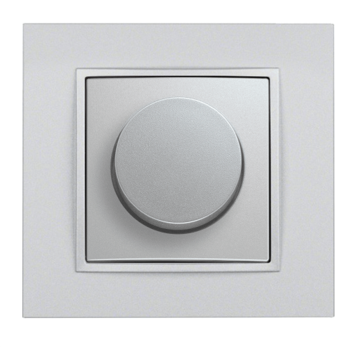 Світлорегулятор універсальний Berker B.7 алюміній