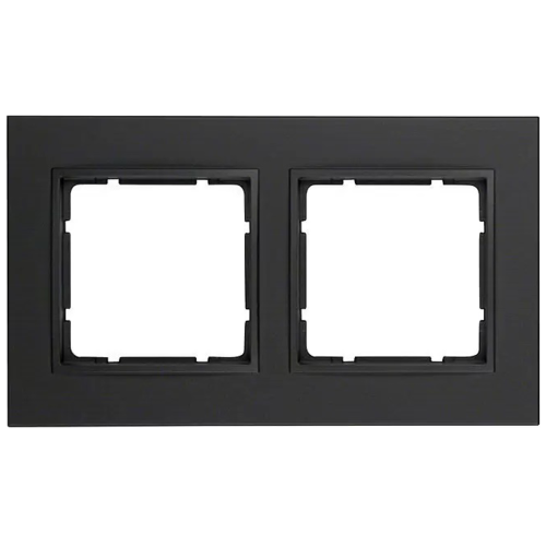 Рамка горизонтальная 2-я Berker B.7 антрацит