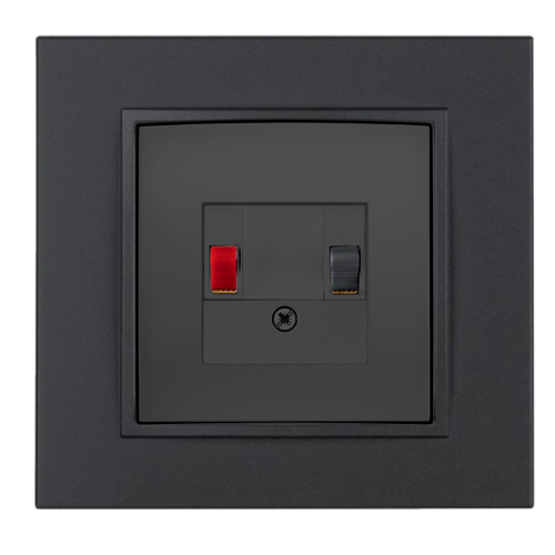 Аудио-розетка Berker B.7 антрацит