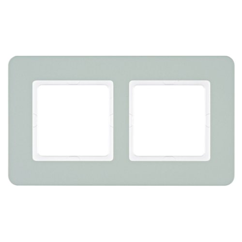 Рамка горизонтальная 2-я Berker Q.7 зеленый базальт