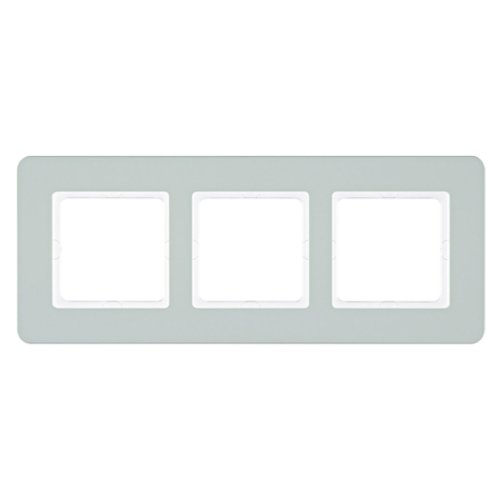 Рамка горизонтальная 3-я Berker Q.7 зеленый базальт