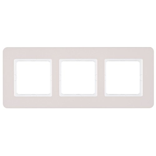 Рамка горизонтальная 3-я Berker Q.7 розовый кварц