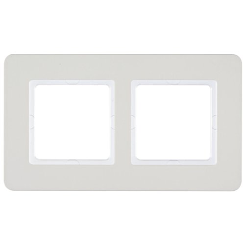 Рамка горизонтальна 2-а Berker Q.7 яскравий пісок