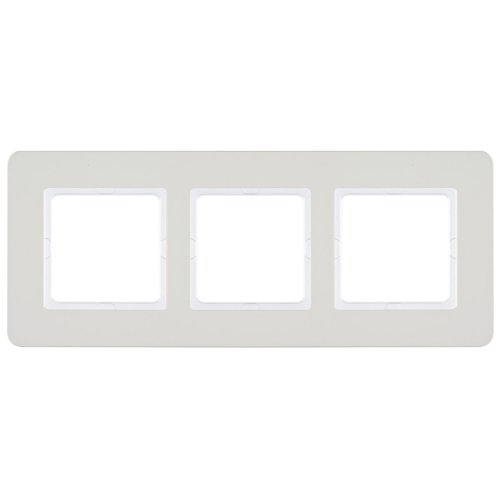 Рамка горизонтальна 3-м Berker Q.7 яскравий пісок