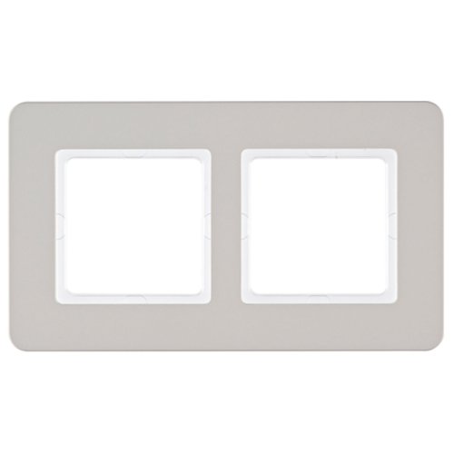 Рамка горизонтальная 2-я Berker Q.7 коричневый песок