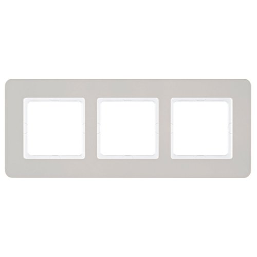 Рамка горизонтальна 3-м Berker Q.7 коричневий пісок