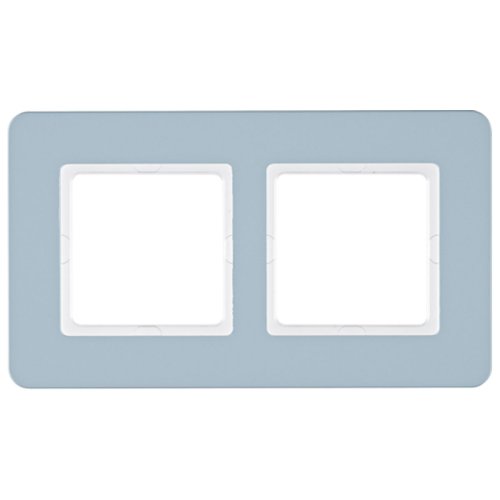 Рамка горизонтальная 2-я Berker Q.7 синий кремень