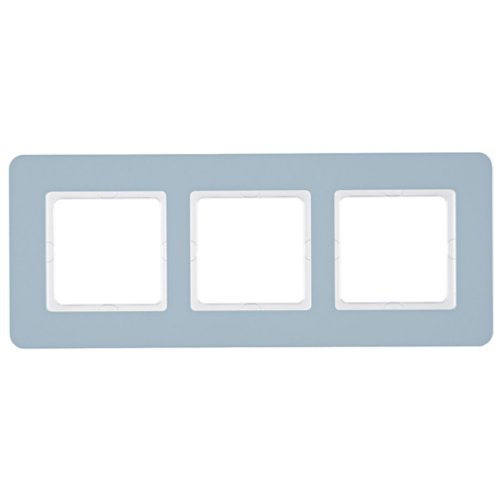 Рамка горизонтальная 3-я Berker Q.7 синий кремень