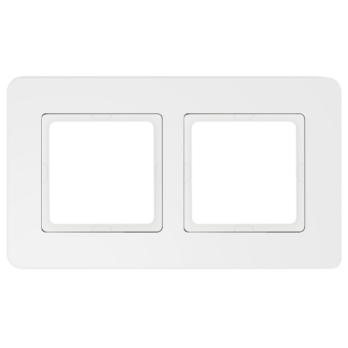 Рамка горизонтальна 2-а Berker Q.7 полярна білизна