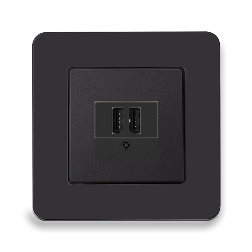 Розетка USB Berker Q.7 антрацит