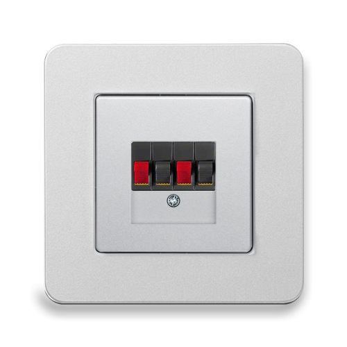 Аудіо-розетка Berker Q.7 алюміній