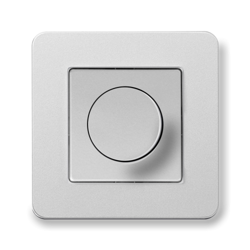 Світлорегулятор універсальний Berker Q.7 алюміній