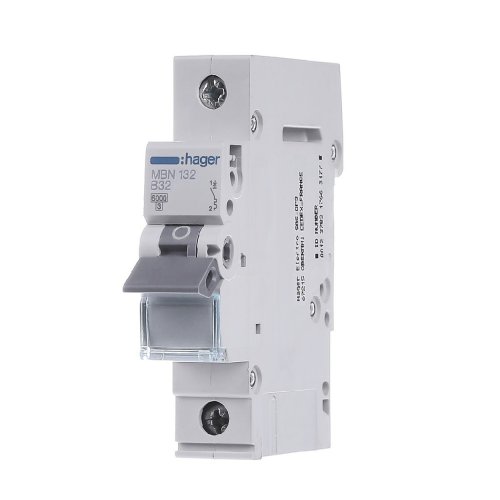 Автоматический выключатель 1P 32А, B, 6kA, MBN132 Hager