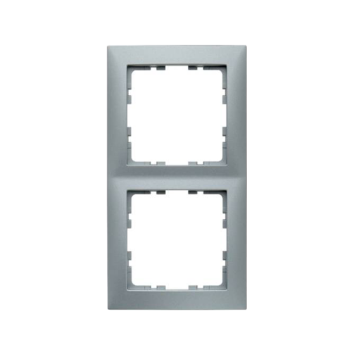 Рамка 2-м, вертикальна Berker S.1 алюміній