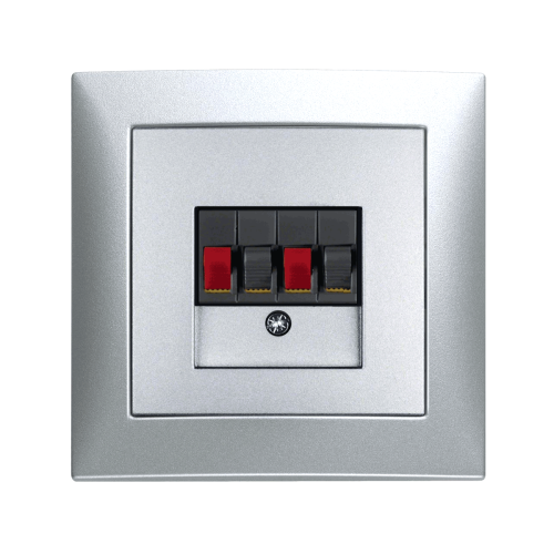 Аудіорозетка Berker S.1 алюміній