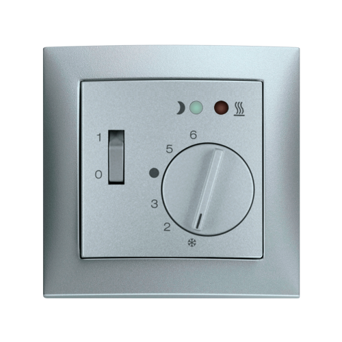 Терморегулятор для теплого пола Berker S.1 алюминий