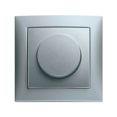 Світлорегулятор універсальний Berker S.1 алюміній