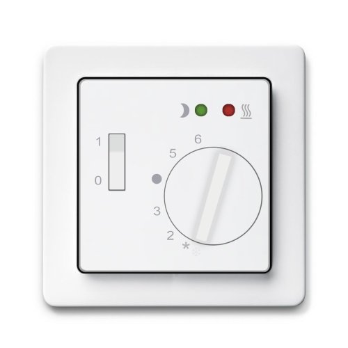 Терморегулятор для теплої підлоги Berker Q.1 полярна білизна