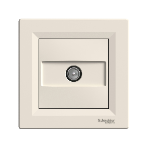 Розетка TV кінцева (1 дБ) SE Asfora EPH3200123 крем