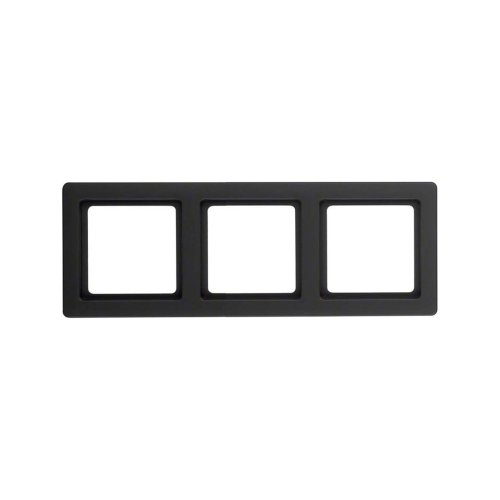 Рамка горизонтальна 3-м Berker Q.1 антрацит