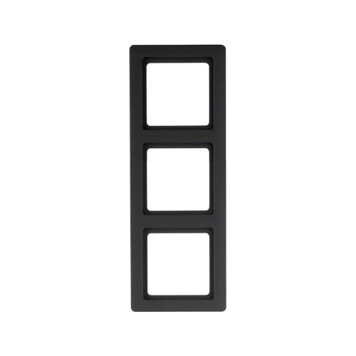 Рамка вертикальна 3-м Berker Q.1 антрацит