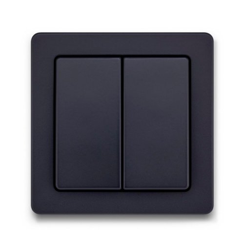 Кнопка 2-кл Berker Q.1 антрацит