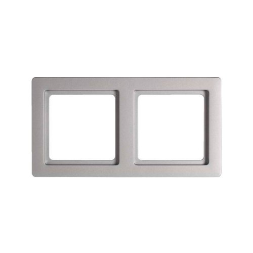 Рамка горизонтальна 2-м Berker Q.1 алюміній