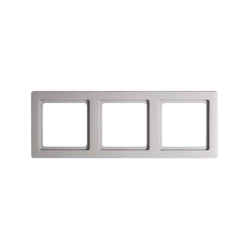 Рамка горизонтальна 3-м Berker Q.1 алюміній