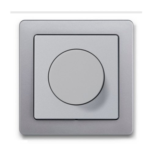 Світлорегулятор універсальний Berker Q.1 алюміній