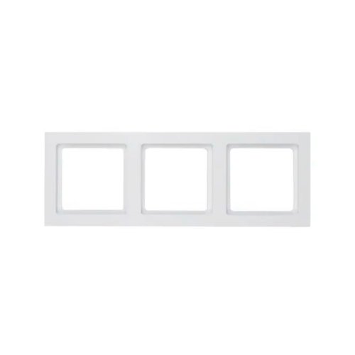 Рамка горизонтальна 3-м Berker Q.3 полярна білизна