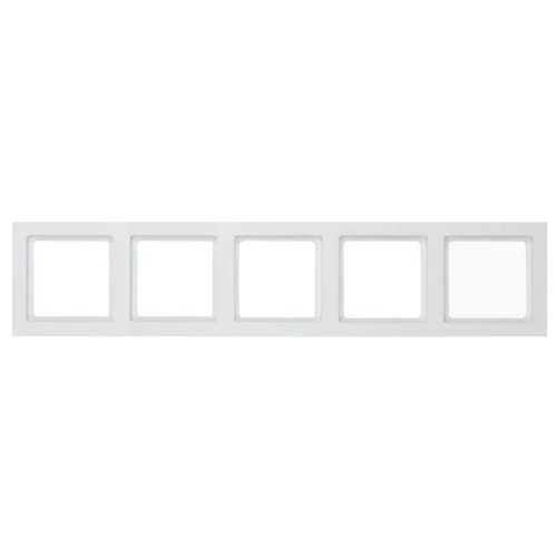 Рамка горизонтальна 5-м Berker Q.3 полярна білизна