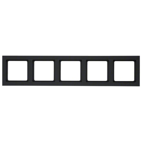Рамка горизонтальна 5-м Berker Q.3 антрацит