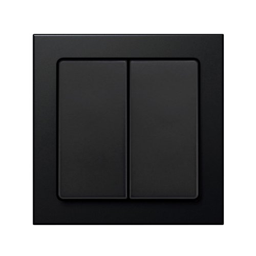 Перемикач прохідний 2-кл Berker Q.3 антрацит