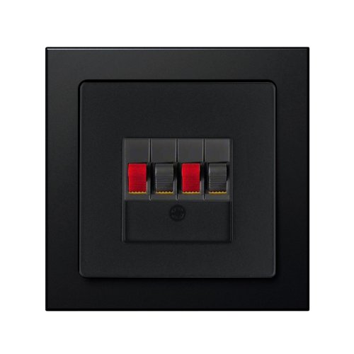 Аудіо-розетка Berker Q.3 антрацит