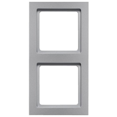 Рамка вертикальная 2-я Berker Q.3 алюминий