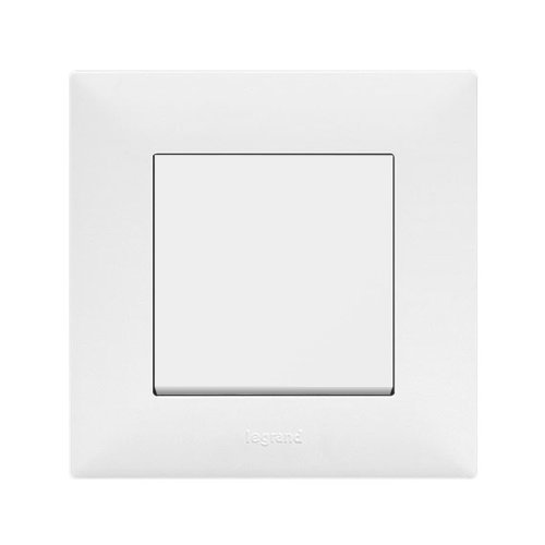 Вимикач 1-кл Legrand Niloe STEP 863101 білий