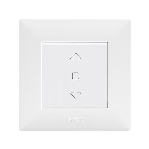 Вимикач 2-кл для жалюзі Legrand Niloe STEP 863143 білий