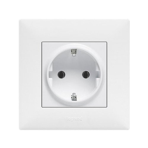 Розетка із з/к Legrand Niloe STEP 863121 білий